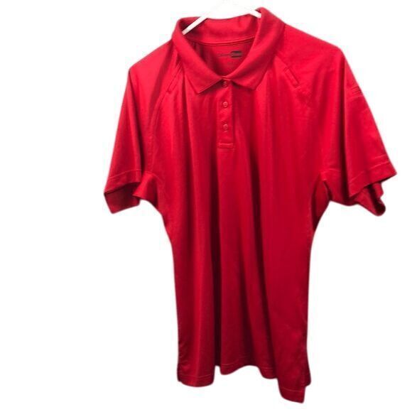 Corner‎ Stone men red polo shirt size XL - Picture 1 of 12